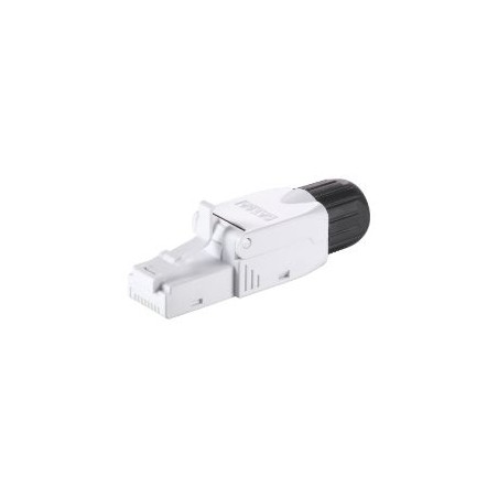 Conector EQUIP RJ45 Cat6a Kit 5 Negro/Blanco (EQ121162)