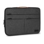 Funda SUBBLIM Air Padding 360 14" Gris (SUBLS-AP36001)