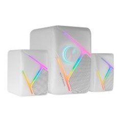 Altavoces Mars Gaming 2.1 35W USB 3.5mm Blanco (MSH21W)