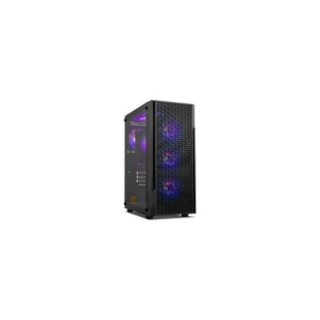 Caja Gaming NOX USB ATX mATX ITX Negra (NXINFTYBETA)