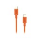Cable NUBBEH Elisium USB-C/USB-C Naranja (NBTCABLCCO1)