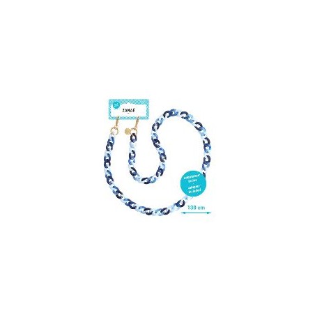 Cadena ZANAÉ Lady Chatterley 130cm Azul (19420)