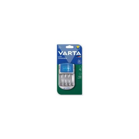 Cargador de Pilas Varta LCD 220V/12V/USB para AAA/AA
