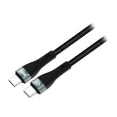 Cable CONCEPTRONIC USB-C M/M 100W 2m Negro (ETTA01B20)