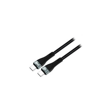 Cable CONCEPTRONIC USB-C M/M 100W 2m Negro (ETTA01B20)