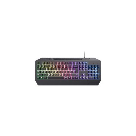Teclado Gaming Trust GTX836 Evocx RGB USB Negro (24998)