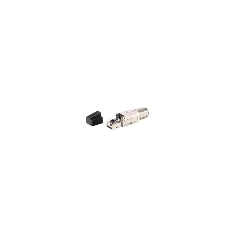 Conector EQUIP RJ45 Cat8.1 Kit 5 Negro/Acero (EQ121172)