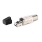 Conector EQUIP RJ45 Cat8.1 Kit 5 Negro/Acero (EQ121172)