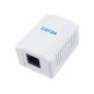 Roseta EQUIP 1xRJ45 Cat.6a Hembra Blanco (EQ235215) Roseta EQUIP 1xRJ45 Cat.6a Hembra Blanco (EQ235215)
