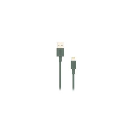 Cable NUBBEH USB-A/Lightning 1m 2A Verde (NBTCABLALG1)