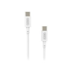 Cable NUBBEH Elisium USB-C/USB-C 1m Blanco(NBTCABLCCW1)