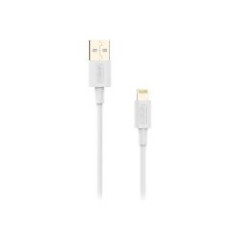 Cable NUBBEH USB-A/Lightning 1m 2A Blanco (NBTCABLALW1)