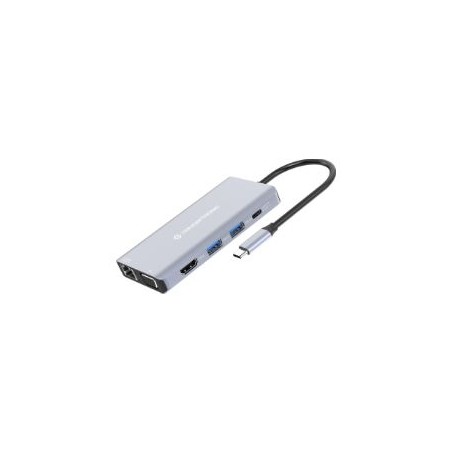 Adaptador CONCEPTRONIC USB-C 10en1 100W Gris (DONN20G)