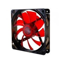 Ventilador NOX Coolfan 120mm Negro/Rojo (NXCFAN120LR)