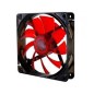 Ventilador NOX Coolfan 120mm Negro/Rojo (NXCFAN120LR)