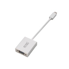 Nanocable USB-C/M a VGA/H 10cm Plata (10.16.4101)