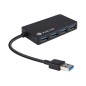 Hub NGS USB-A 3.0 a 4xUSB-A 3.0 Negro (IHUB3.0) Hub NGS USB-A 3.0 a 4xUSB-A 3.0 Negro (IHUB3.0)