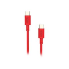 Cable NUBBEH Elisium USB-C/USB-C 1m Rojo (NBTCABLCCR1)