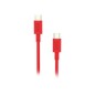 Cable NUBBEH Elisium USB-C/USB-C 1m Rojo (NBTCABLCCR1)