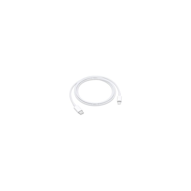 Cable Apple USB-C/M a Lightning/M 1m Blanco (MUQ93ZM/A) Cable Apple USB-C/M a Lightning/M 1m Blanco (MUQ93ZM/A)