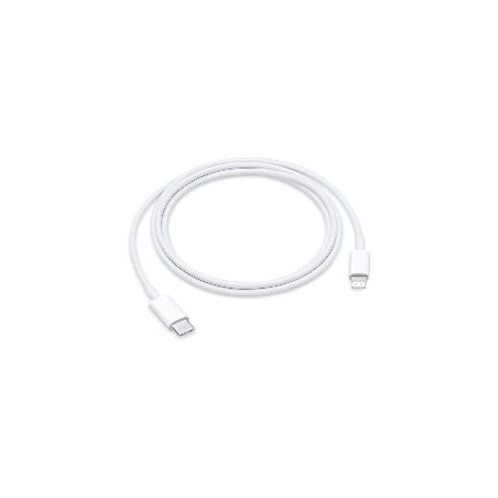 Cable Apple USB-C/M a Lightning/M 1m Blanco (MUQ93ZM/A)