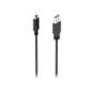 Cable AISENS USB-C/M a USB-A/M 2m Negro (A107-0860)