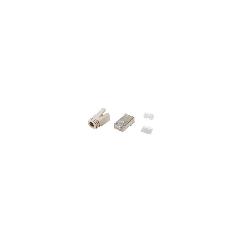 Conector EQUIP RJ45 Cat6a Apantallado Kit 100(EQ121182) Conector EQUIP RJ45 Cat6a Apantallado Kit 100(EQ121182)