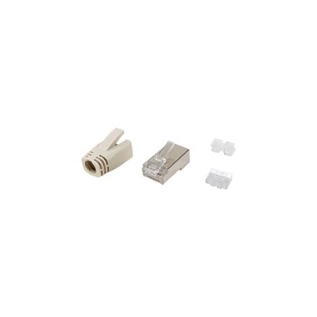 Conector EQUIP RJ45 Cat6a Apantallado Kit 100(EQ121182)