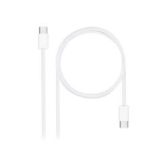 Nanocable USB-C/M-USB-C/M 60W 1m Blanco (10.01.6001-CO)
