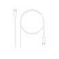 Nanocable USB-C/M-USB-C/M 60W 1m Blanco (10.01.6001-CO)
