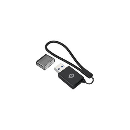 Lector Tarjetas CONCEPTRONIC USB-A 3.0 Negro (BIAN07B)