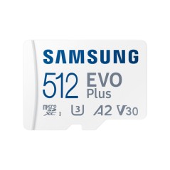 Samsung Micro SDXC 512Gb + Adaptador SD (MB-MC512SA/EU)