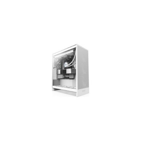 Caja NZXT H7 Flow ATX mATX EATX Blanca (CM-H72FW-01)