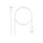 Nanocable USB-C/M-USB-C/M 60W 2m Blanco (10.01.6002-CO)