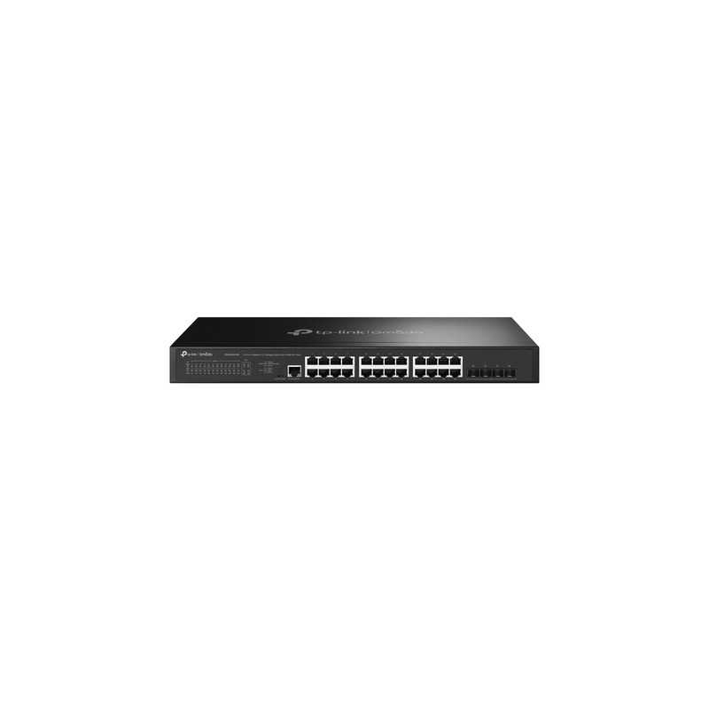 Switch TP-Link 24xRJ45 4xSPF+ 1U Negro (TL-SG3428X-M2) Switch TP-Link 24xRJ45 4xSPF+ 1U Negro (TL-SG3428X-M2)