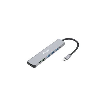 Dock Station EQUIP USB-C a HDMI/3USB-A/PD (EQ133494)