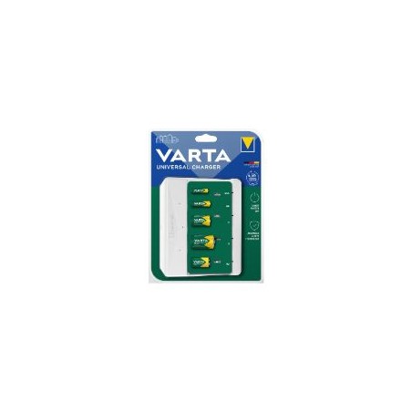 Cargador de Pilas Varta Universal para 4 Pilas (57658)