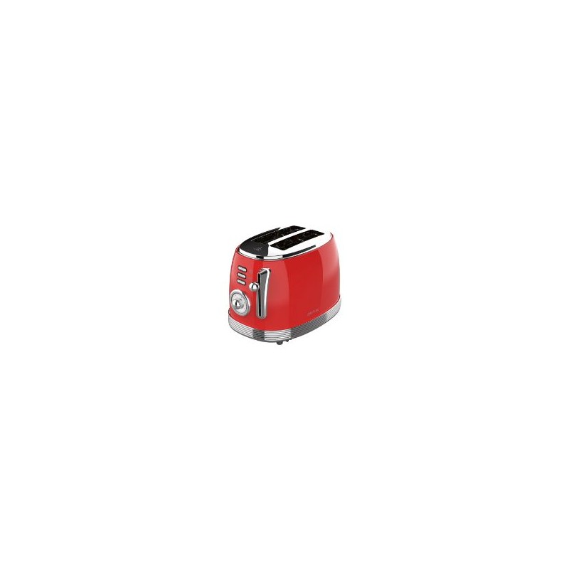 Tostador Vertical CECOTEC ToastTaste 800 Rojo (03259)