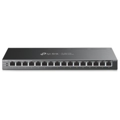 Switch TP-Link 16xRJ45 GbE PoE+ Negro (TL-SG116P)