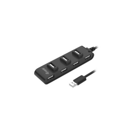 Hub EQUIP 7xUSB 2.0 Negro (128957)