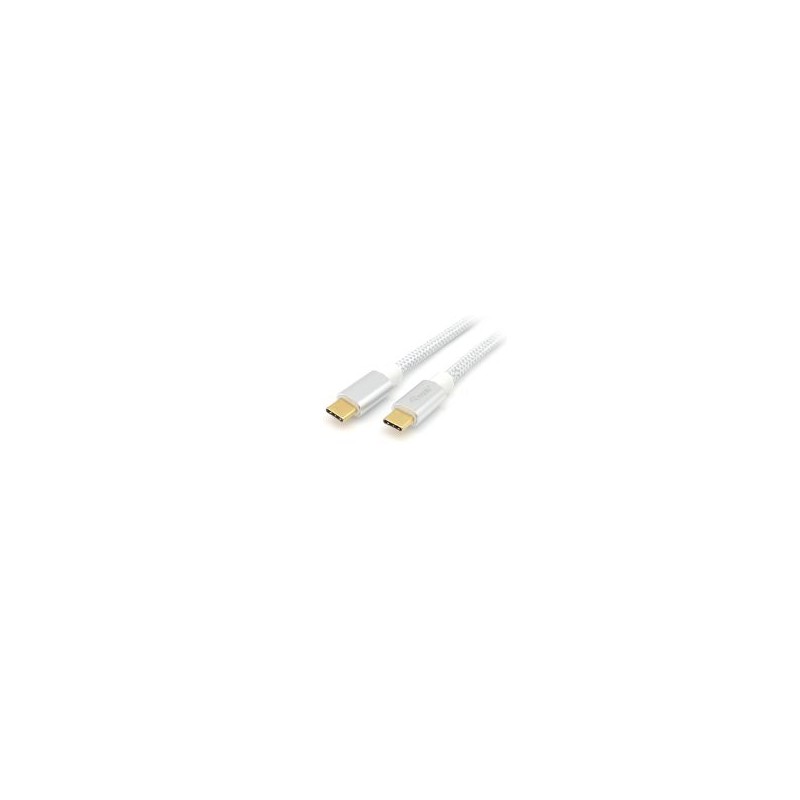 Cable EQUIP USB-C/M a USB-C/M 1m 100W Blanco (EQ128356)
