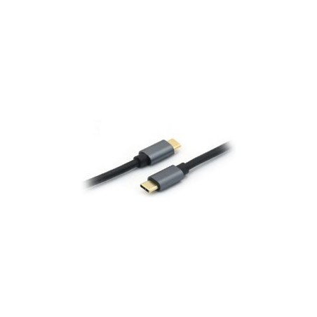 Cable EQUIP USB-C/M a USB-C/M 0.5m 100W Negro (128353)