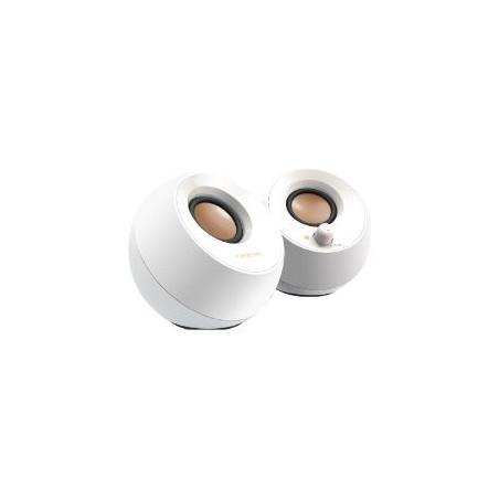 Altavoces Creative Pebble 2.0 Blancos (51MF1680AA001)
