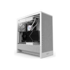 Caja NZXT H5 Flow ATX mATX EATX Blanca (CC-H52FW-01)