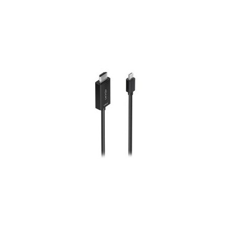 Cable AISENS Mini DP/M a HDMI/M 2m Negro (A125-0888)