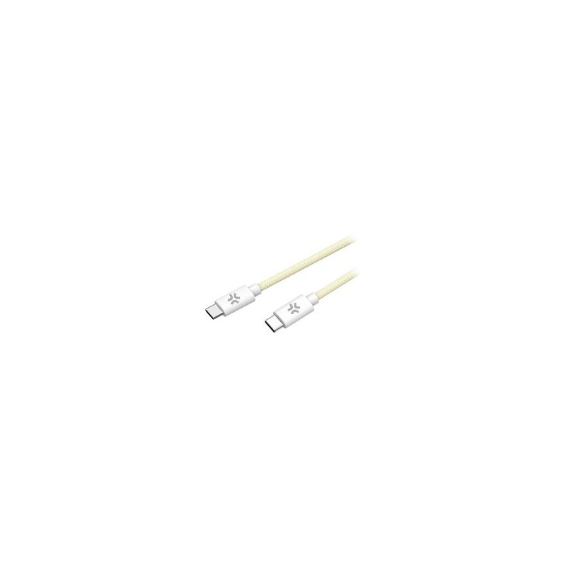 Cable CELLY USB-C a USB-C 1.5m Amarillo(USBCUSBCCOTTYL)
