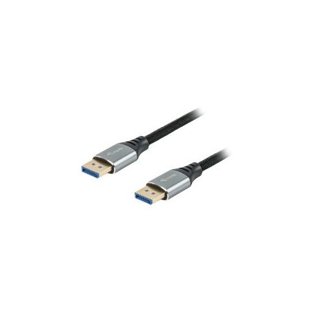 Cable EQUIP DP M/M Premium 2.1 1m Aluminio (EQ119281)