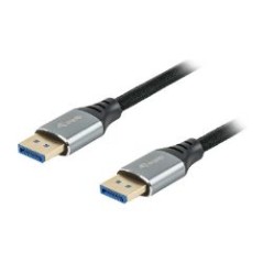 Cable EQUIP DP M/M Premium 2.1 3m Aluminio (EQ119283)