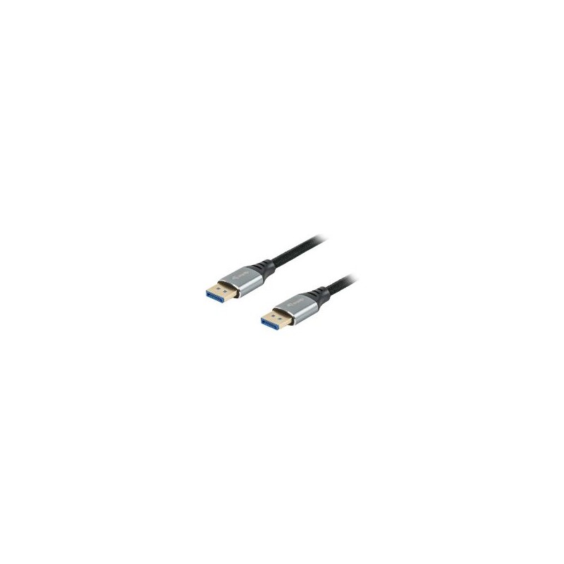Cable EQUIP DP M/M Premium 2.1 3m Aluminio (EQ119283) Cable EQUIP DP M/M Premium 2.1 3m Aluminio (EQ119283)