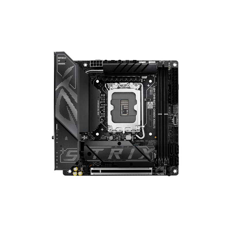 ASUS ROG STRIX B860-I GAMING WIFI: (LGA1851) 2DDR5 HDMI ASUS ROG STRIX B860-I GAMING WIFI: (LGA1851) 2DDR5 HDMI